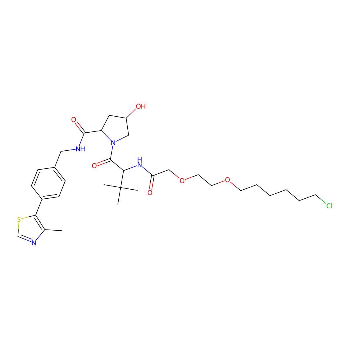 E3 ligase Ligand-Linker Conjugates 10 molecular structure, CAS 1835705-57-1