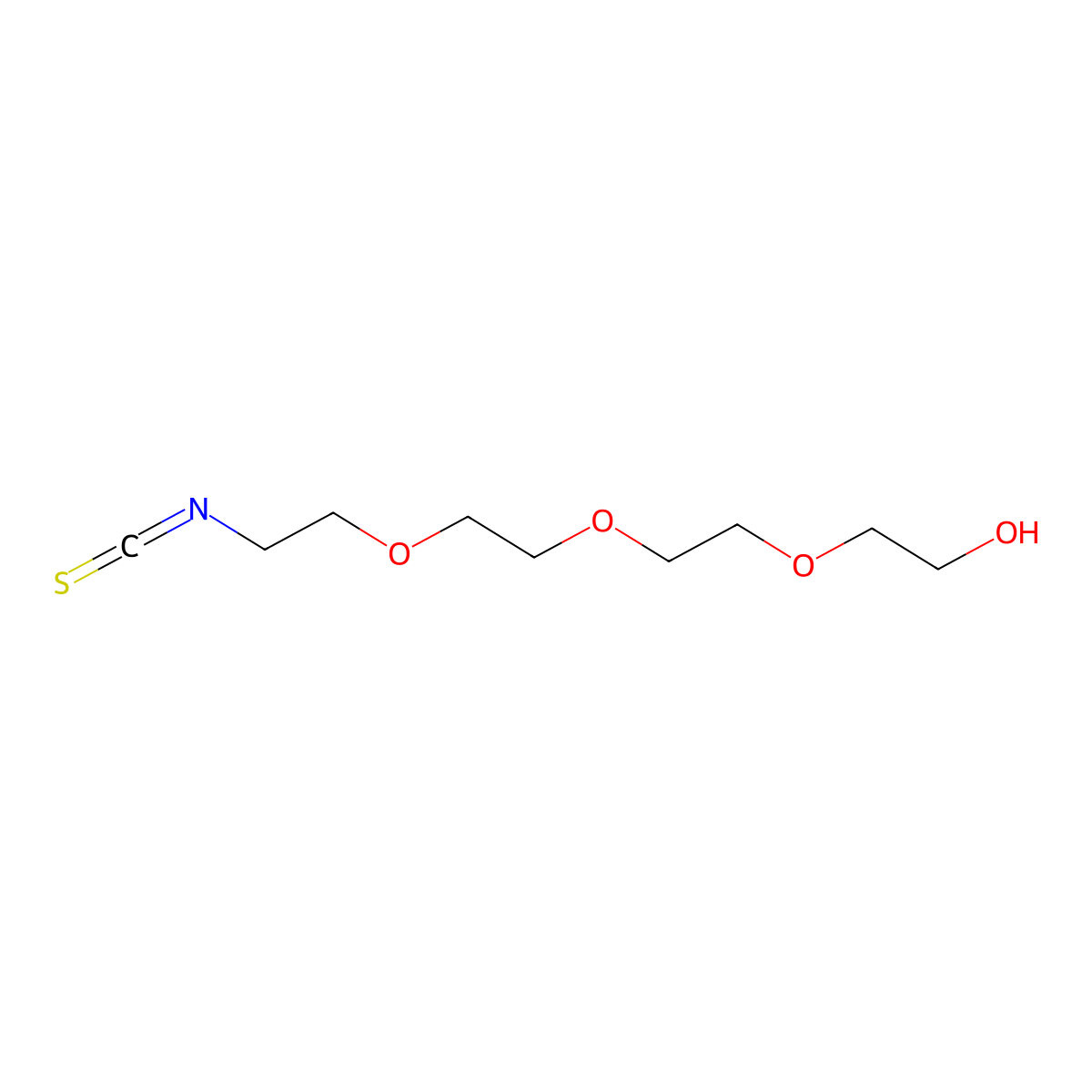 1-isothiocyanato-PEG4-Alcohol molecular structure, CAS 1835759-69-7