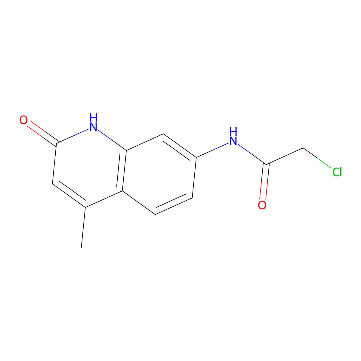 Carbostyril 124 N-Carboxymethyl Chloride molecular structure, CAS 183613-11-8