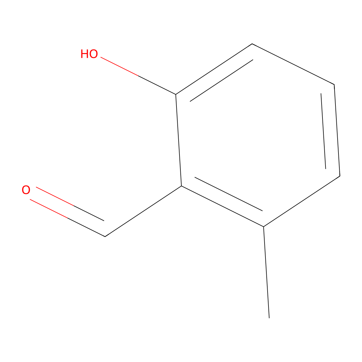 2-Hydroxy-6-methylbenzaldehyde molecular structure, CAS 18362-36-2