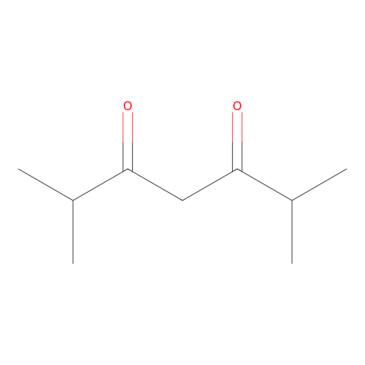 3,5-Heptanedione, 2,6-dimethyl- molecular structure, CAS 18362-64-6