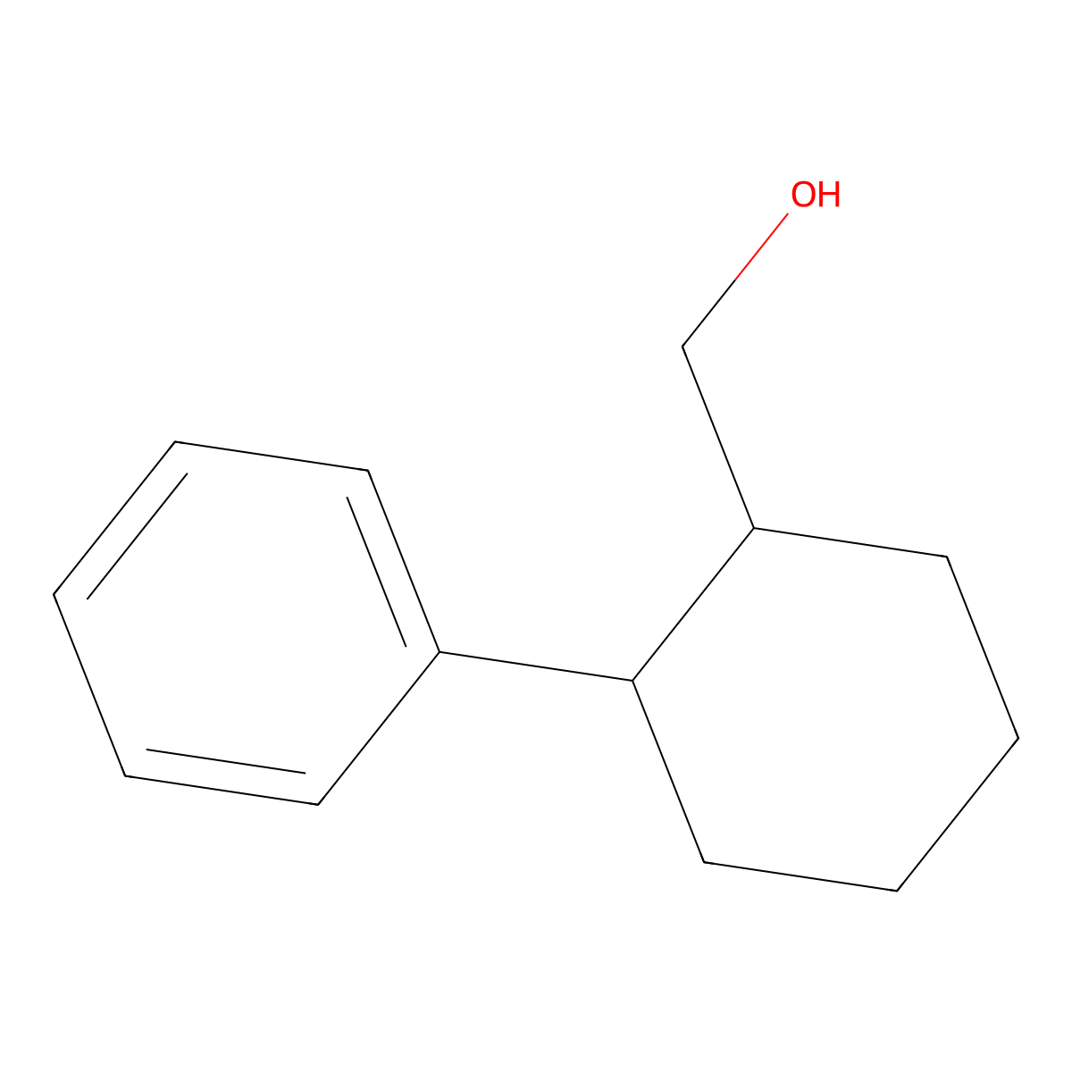 Rac-[(1r,2s)-2-phenylcyclohexyl]methanol molecular structure, CAS 183623-43-0