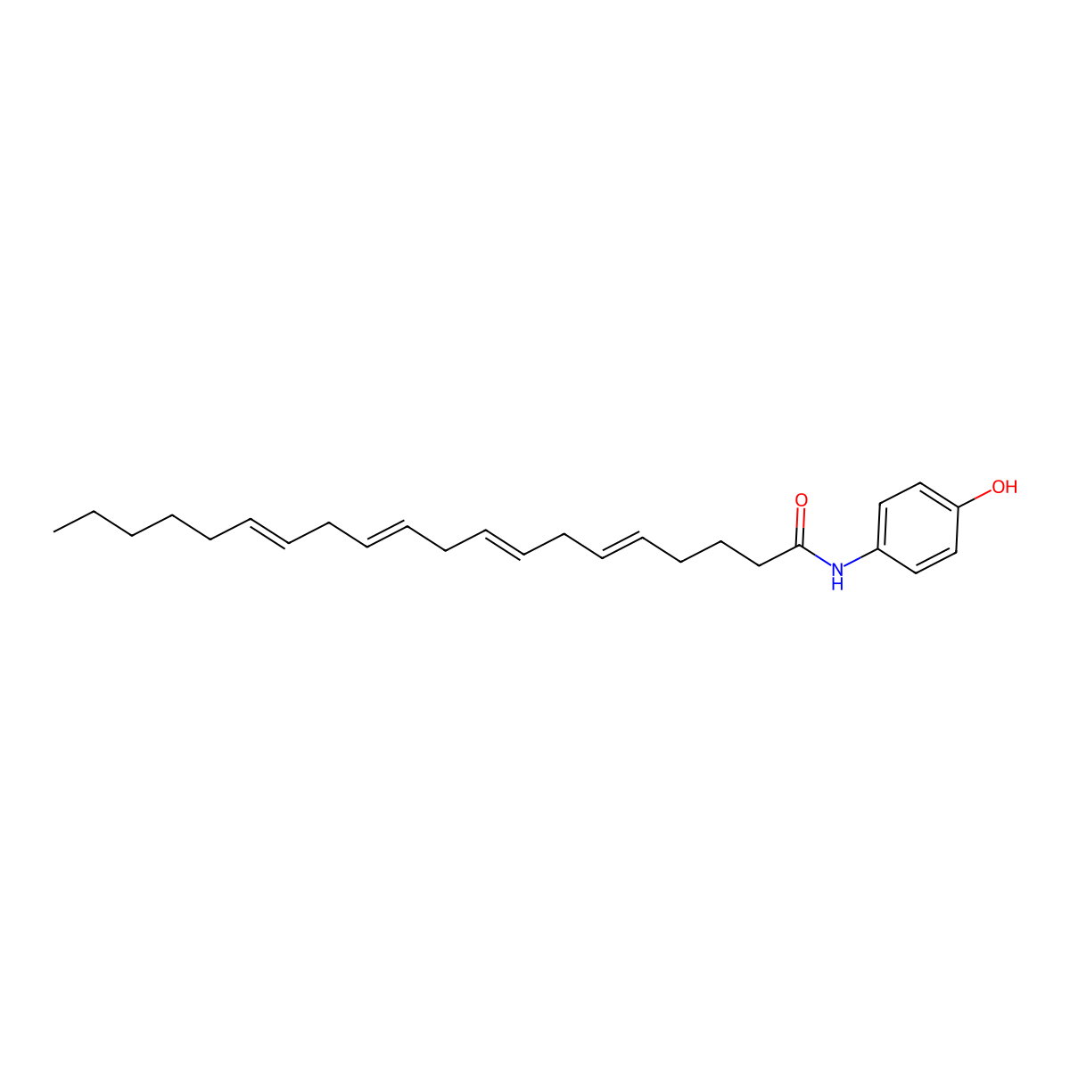 AM404 molecular structure, CAS 183718-77-6