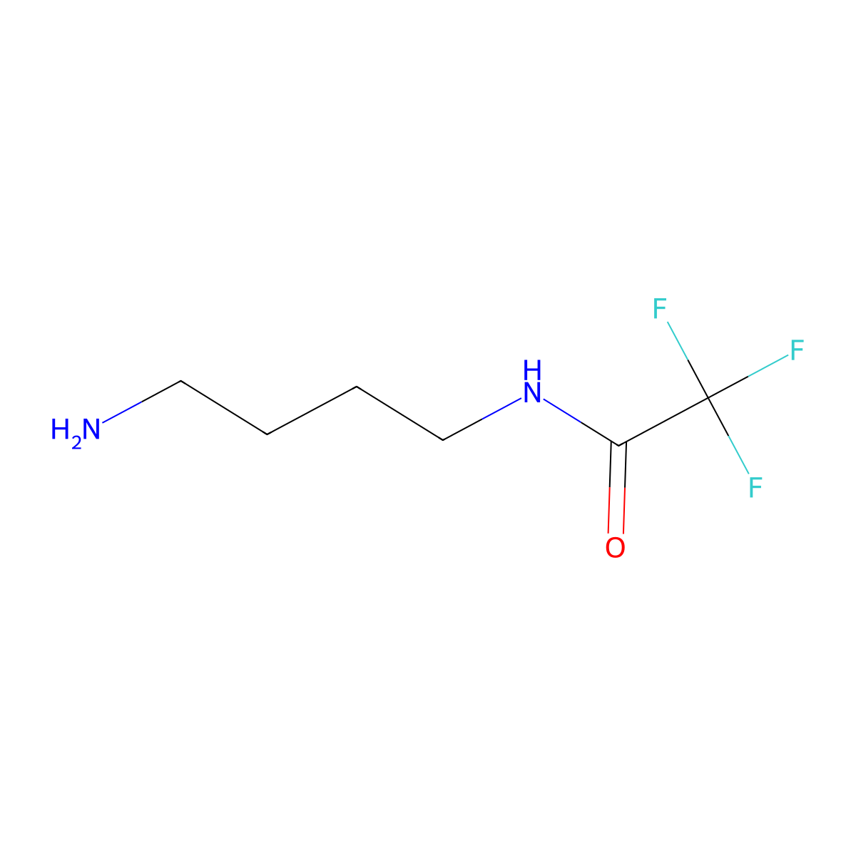 N-(Trifluoroacetyl)-1,4-butanediamine molecular structure, CAS 183724-33-6