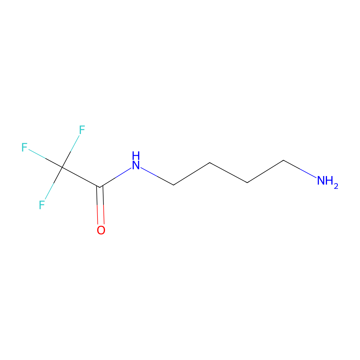 N-(Trifluoroacetyl)-1,4-butanediamine molecular structure, CAS 183724-33-6
