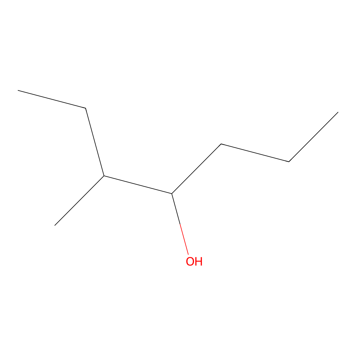 3-Methylheptan-4-ol molecular structure, CAS 1838-73-9