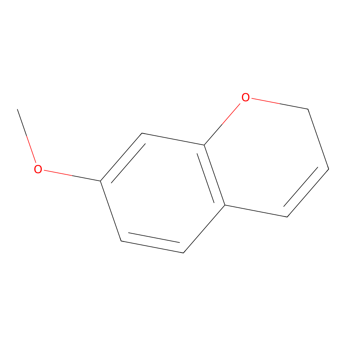7-methoxy-2H-chromene molecular structure, CAS 18385-89-2