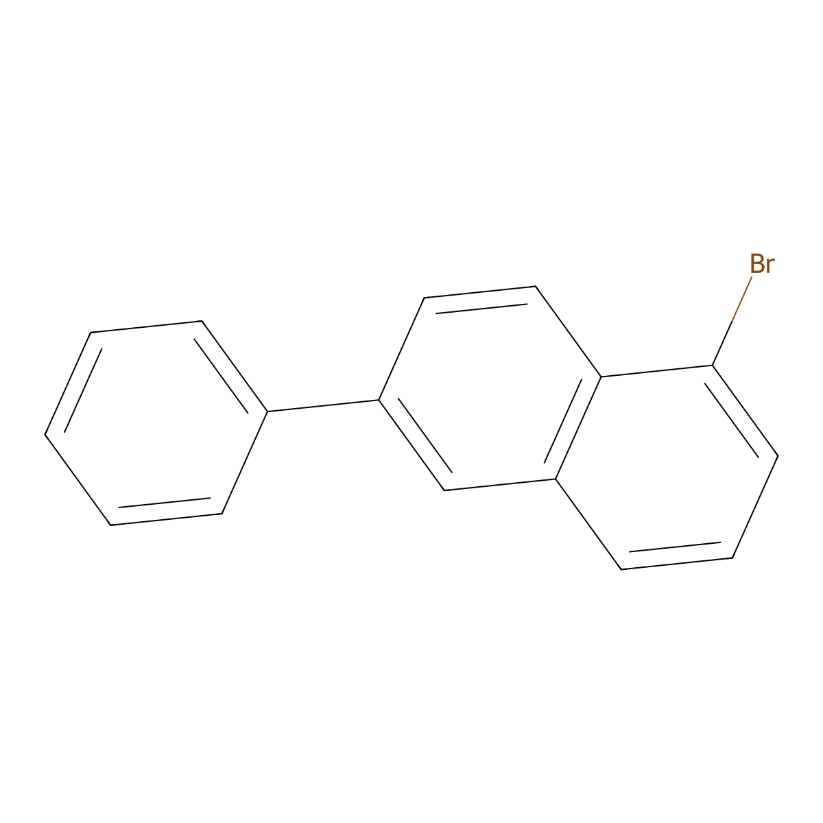 1-Bromo-6-phenylnaphthalene molecular structure, CAS 1838583-18-8