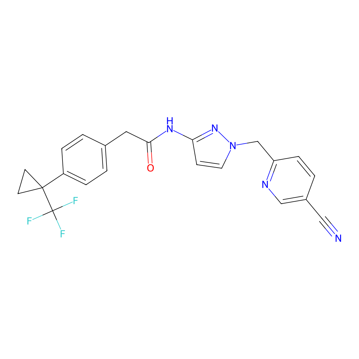 Apinocaltamide molecular structure, CAS 1838651-58-3