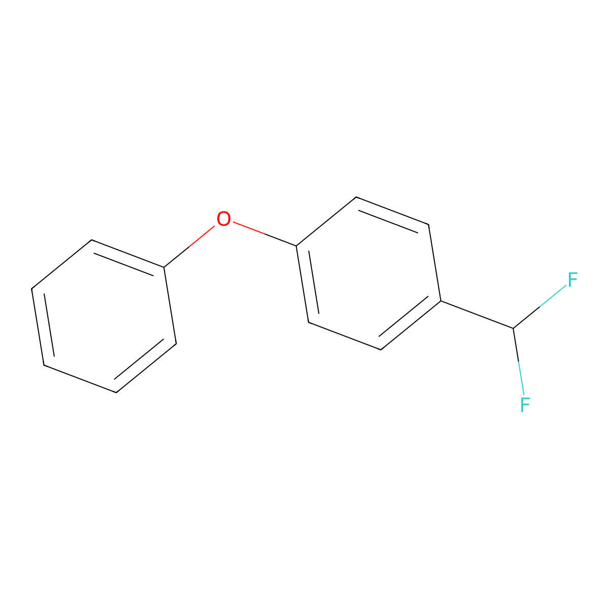 1-(Difluoromethyl)-4-phenoxybenzene molecular structure, CAS 1839606-74-4