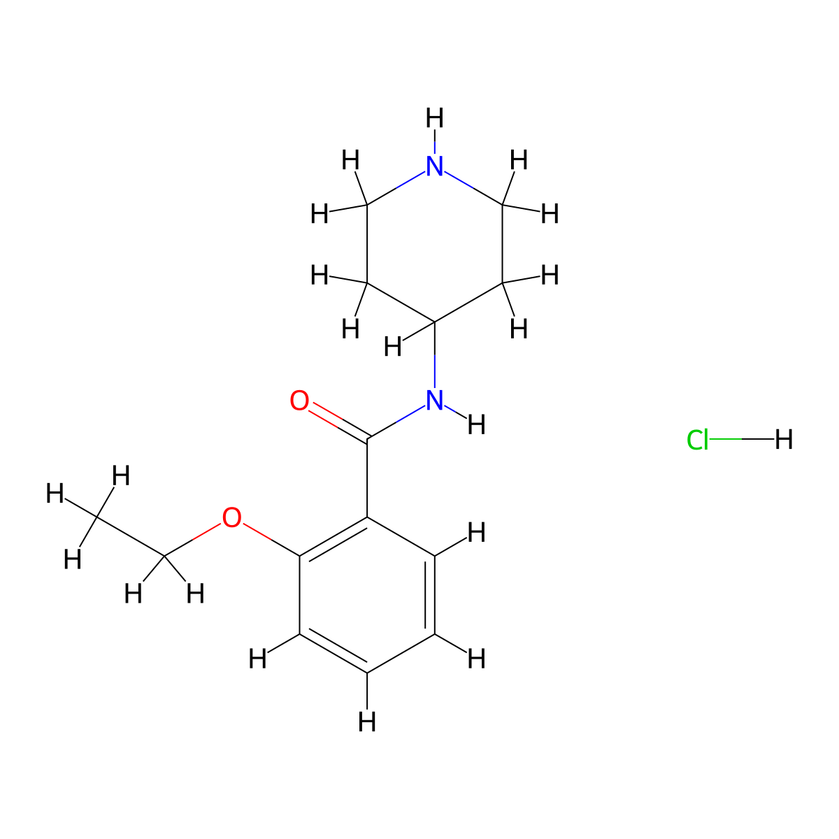 2-Ethoxy-N-(piperidin-4-yl)benzamide hydrochloride molecular structure, CAS 1839728-21-0
