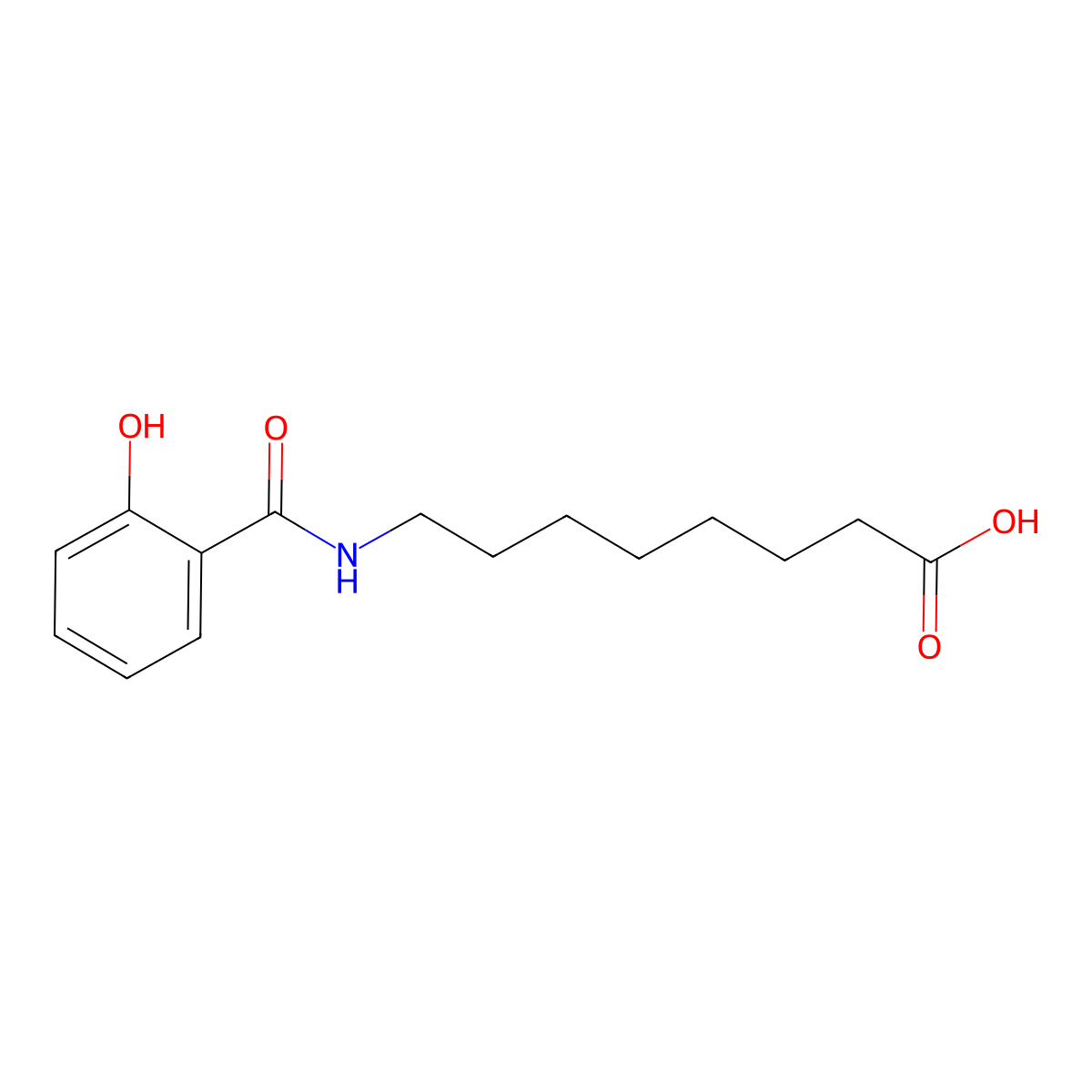Salcaprozic Acid molecular structure, CAS 183990-46-7