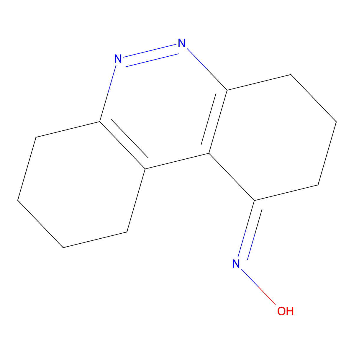 N-(3,4,7,8,9,10-hexahydro-2H-benzo[c]cinnolin-1-ylidene)hydroxylamine molecular structure, CAS 184021-60-1