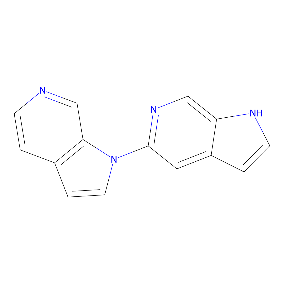 1'H-1,5'-Bipyrrolo[2,3-C]pyridine molecular structure, CAS 1841078-77-0