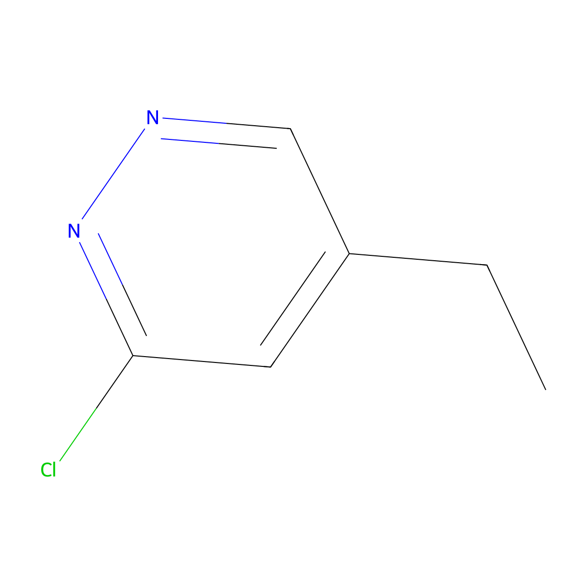 3-Chloro-5-ethylpyridazine molecular structure, CAS 1841081-75-1