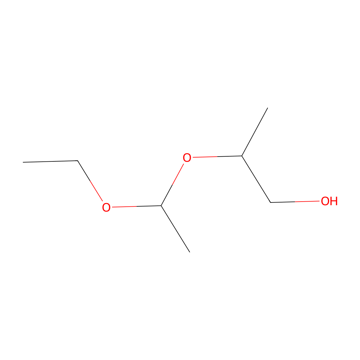 (R)-(-)-2-((RS)-1-Ethoxyethoxy)-1-propanol molecular structure, CAS 184110-41-6