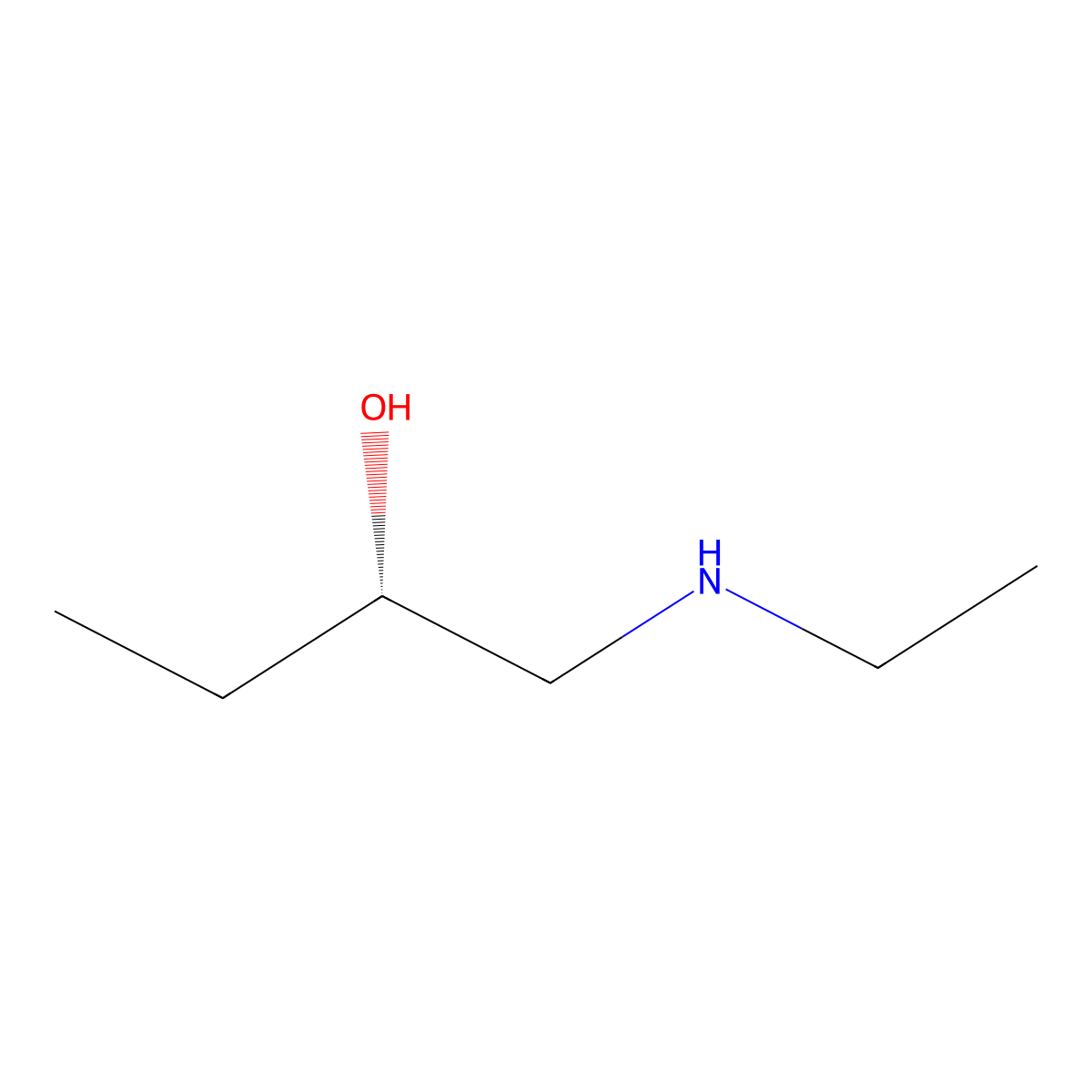 (2S)-1-(ethylamino)butan-2-ol molecular structure, CAS 1841455-61-5