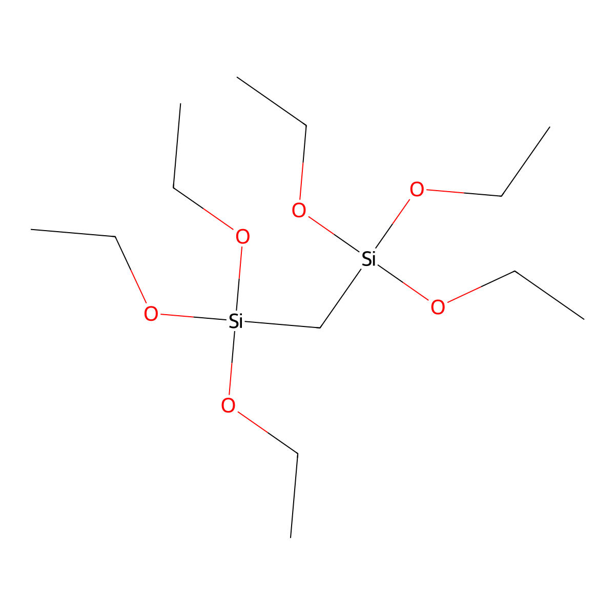 Bis(triethoxysilyl)methane molecular structure, CAS 18418-72-9