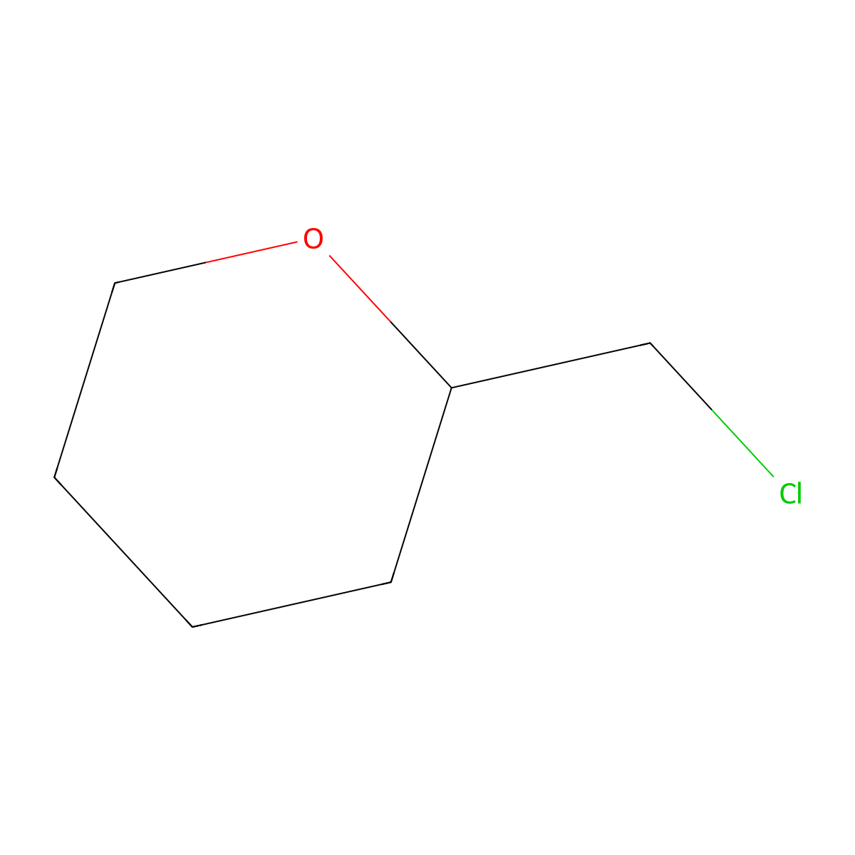 2-(Chloromethyl)tetrahydro-2H-pyran molecular structure, CAS 18420-41-2