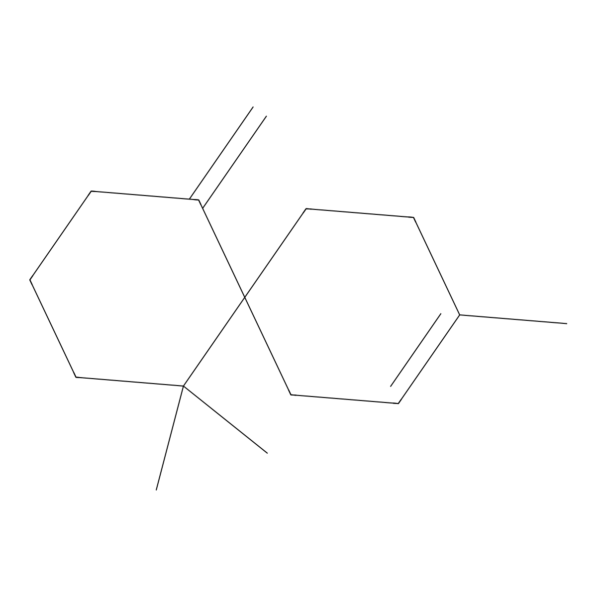 beta-Chamigrene molecular structure, CAS 18431-82-8