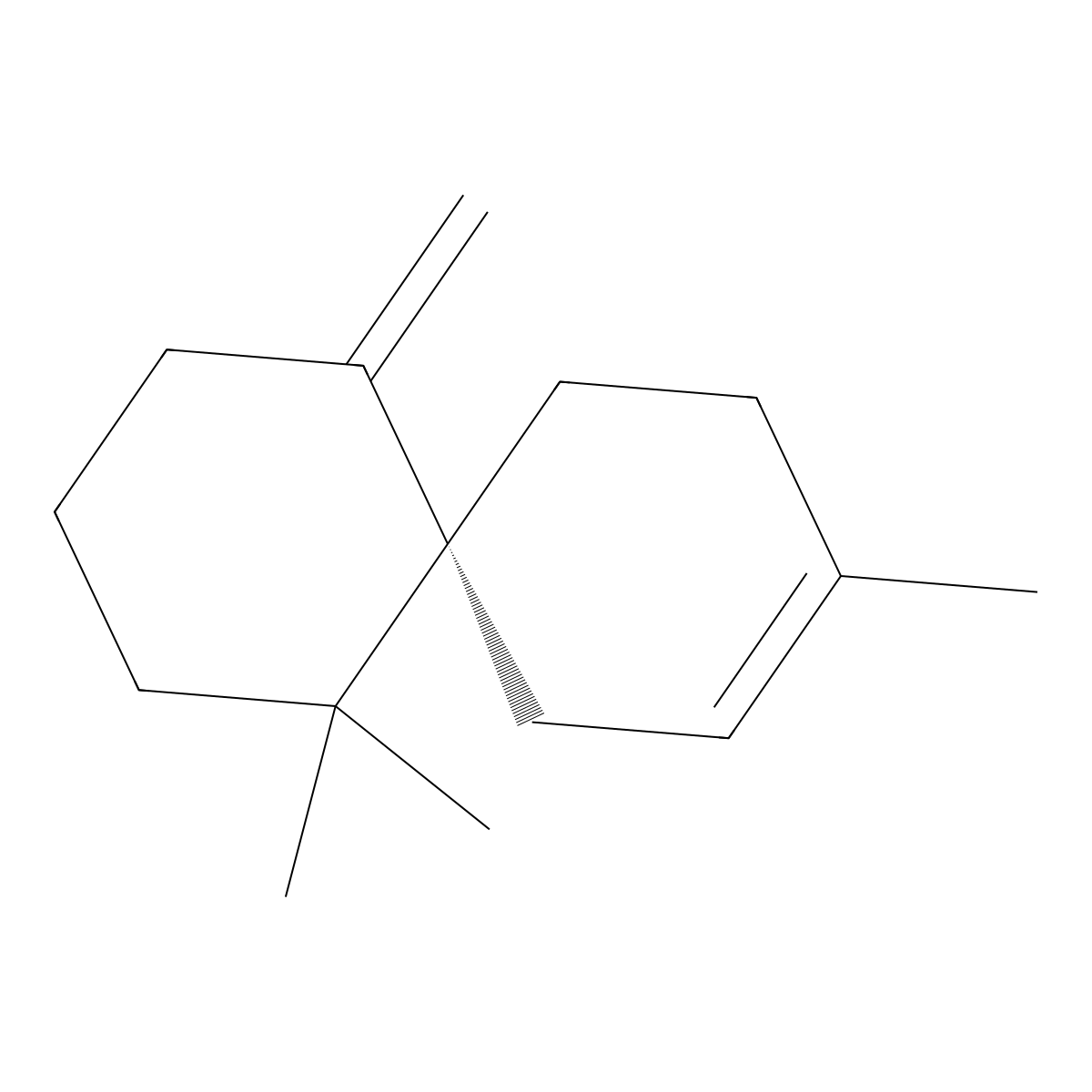 beta-Chamigrene molecular structure, CAS 18431-82-8