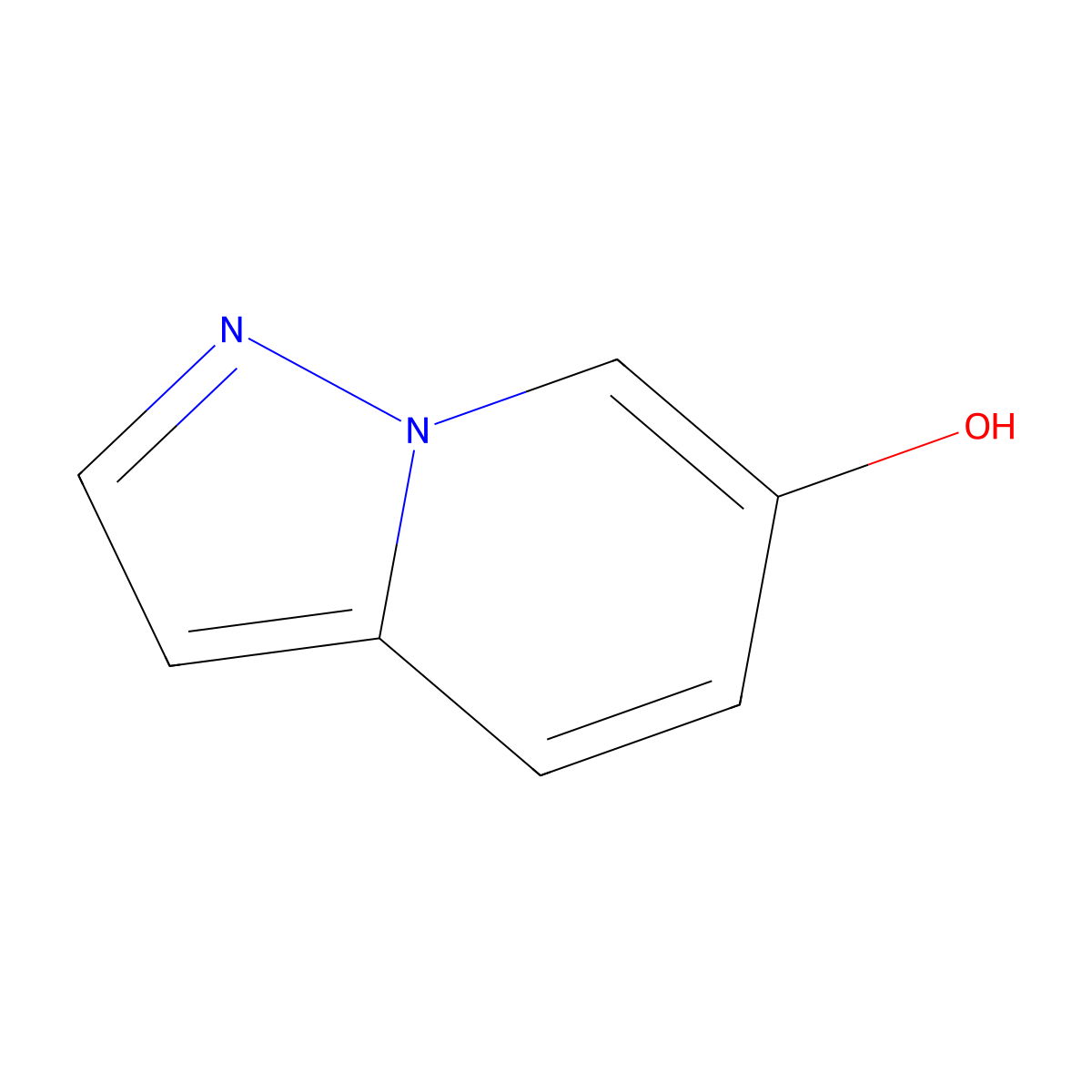 Pyrazolo[1,5-a]pyridin-6-ol molecular structure, CAS 184473-24-3