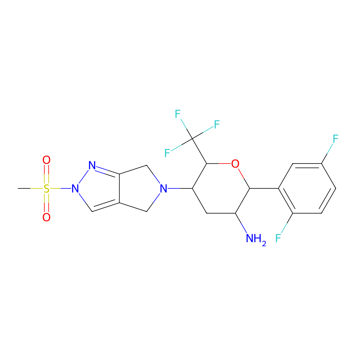Cofrogliptin molecular structure, CAS 1844874-26-5