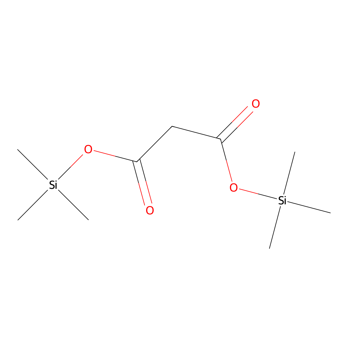 Bis(trimethylsilyl) malonate molecular structure, CAS 18457-04-0