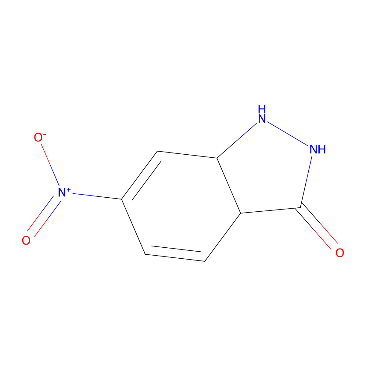 6-Nitro-1,2,3A,7A-tetrahydroindazol-3-one molecular structure, CAS 1845716-90-6