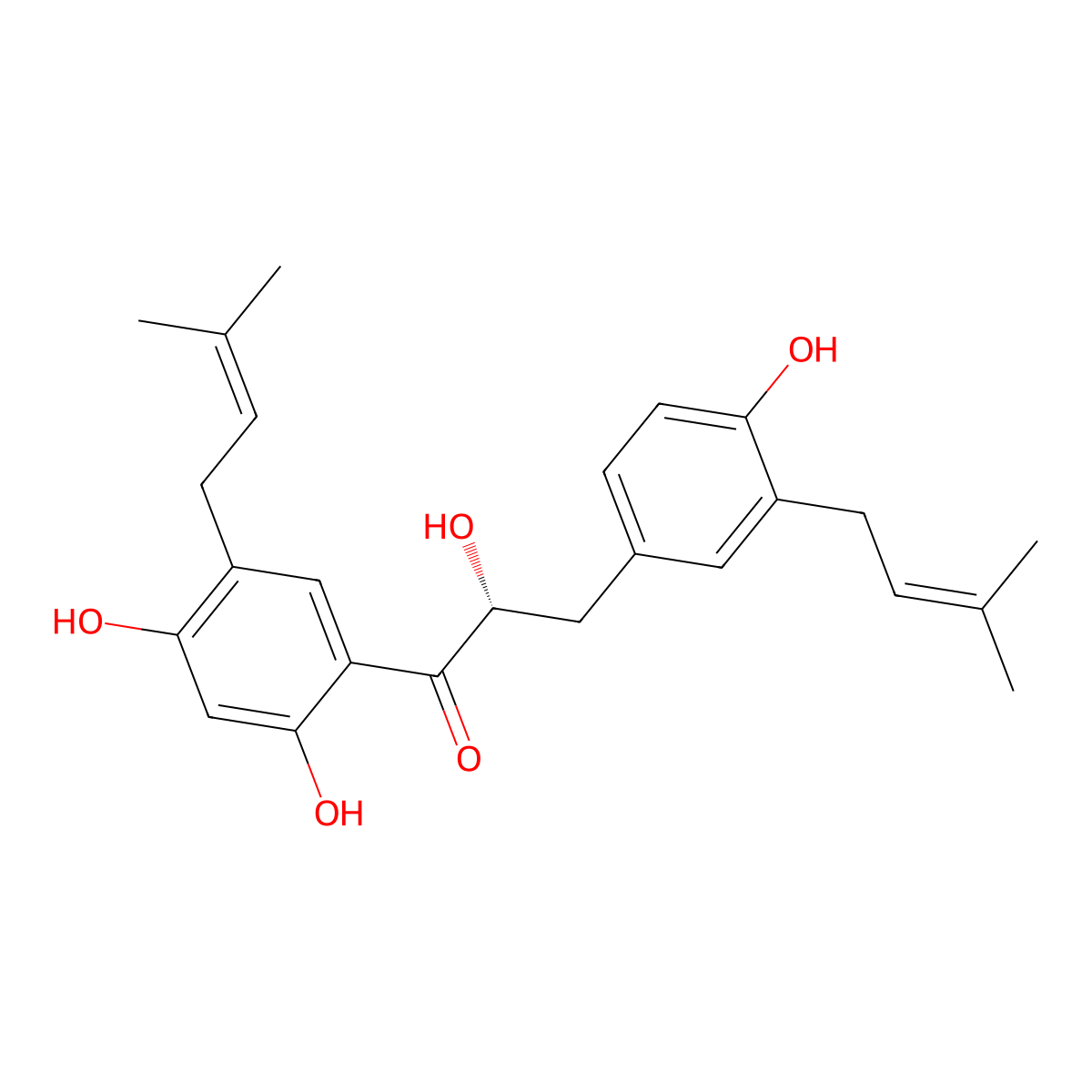 Kanzonol Y molecular structure, CAS 184584-87-0