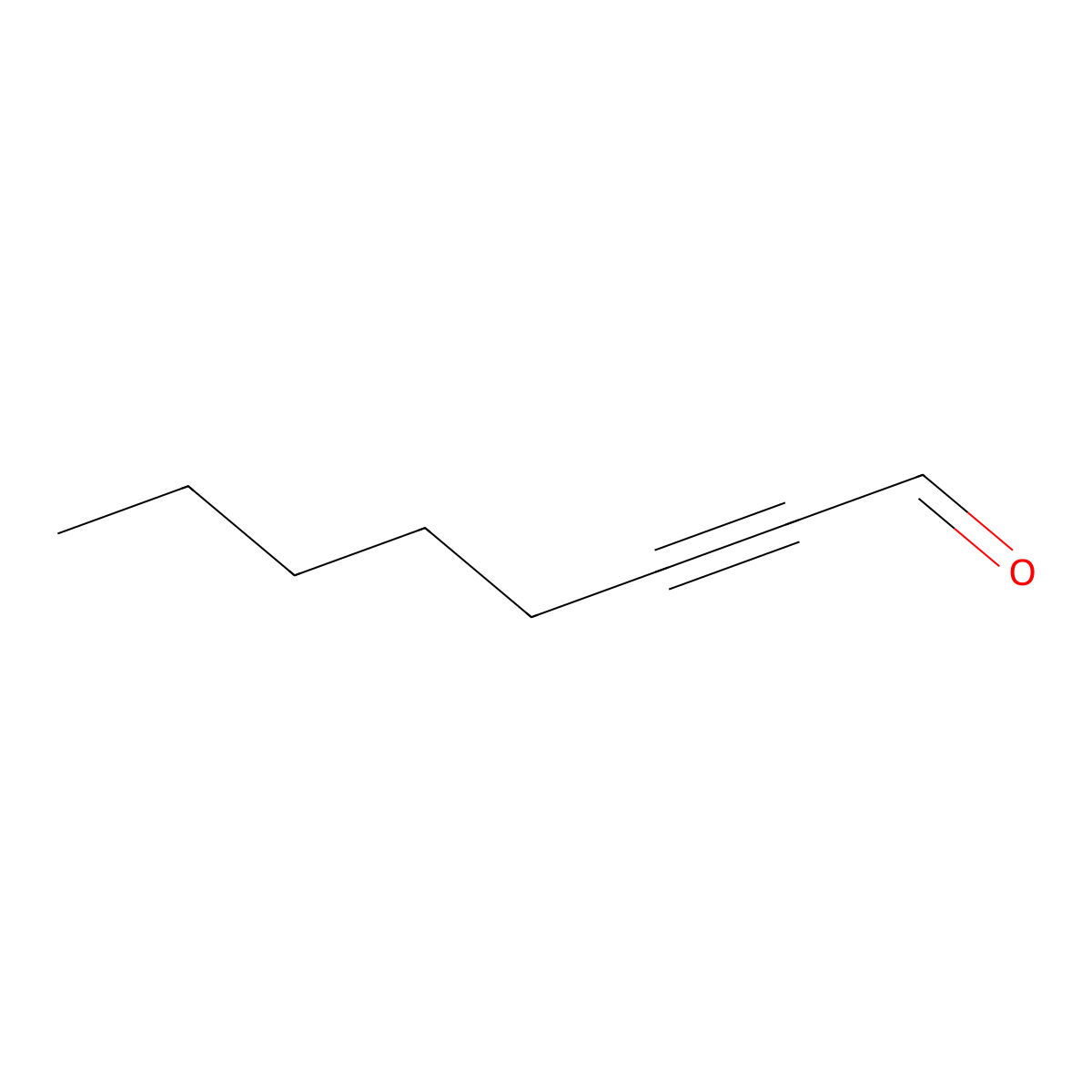 Oct-2-ynal molecular structure, CAS 1846-68-0
