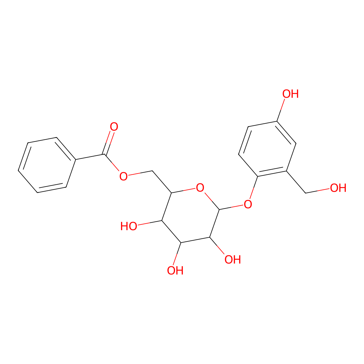 Poliothrysoside molecular structure, CAS 18463-25-7