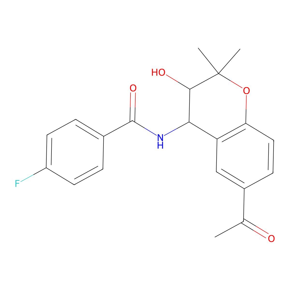 Carabersat molecular structure, CAS 184653-84-7