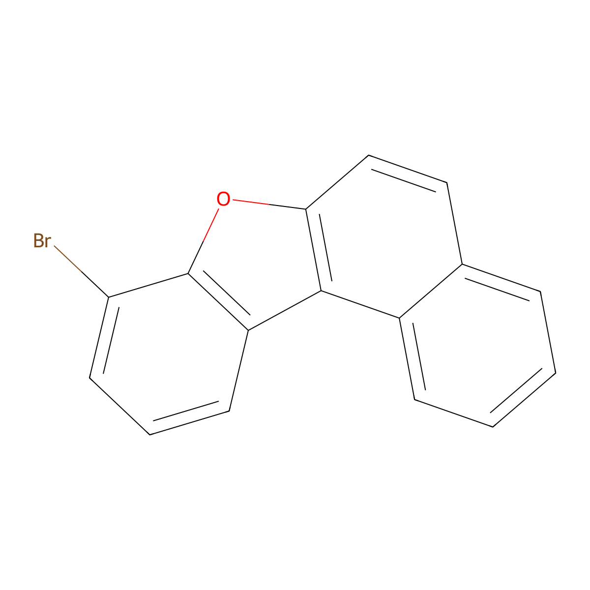 8-Bromonaphtho[2,1-b]benzofuran molecular structure, CAS 1846601-97-5