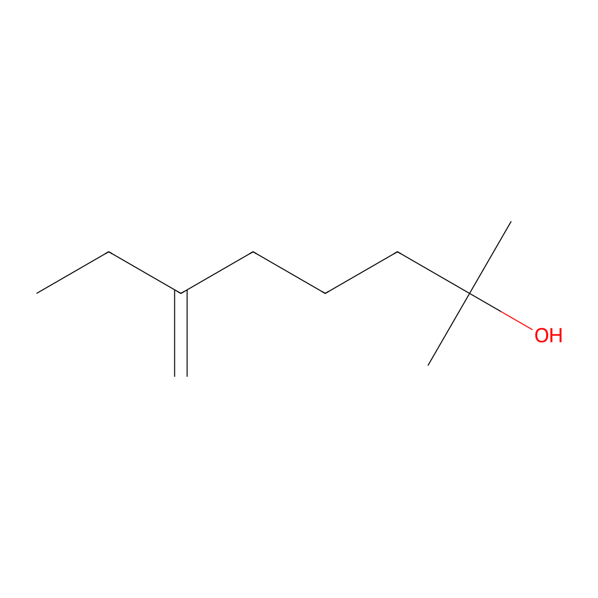 7-Octen-2-ol, 2-methyl-6-methylene-, dihydro deriv. molecular structure, CAS 18479-59-9