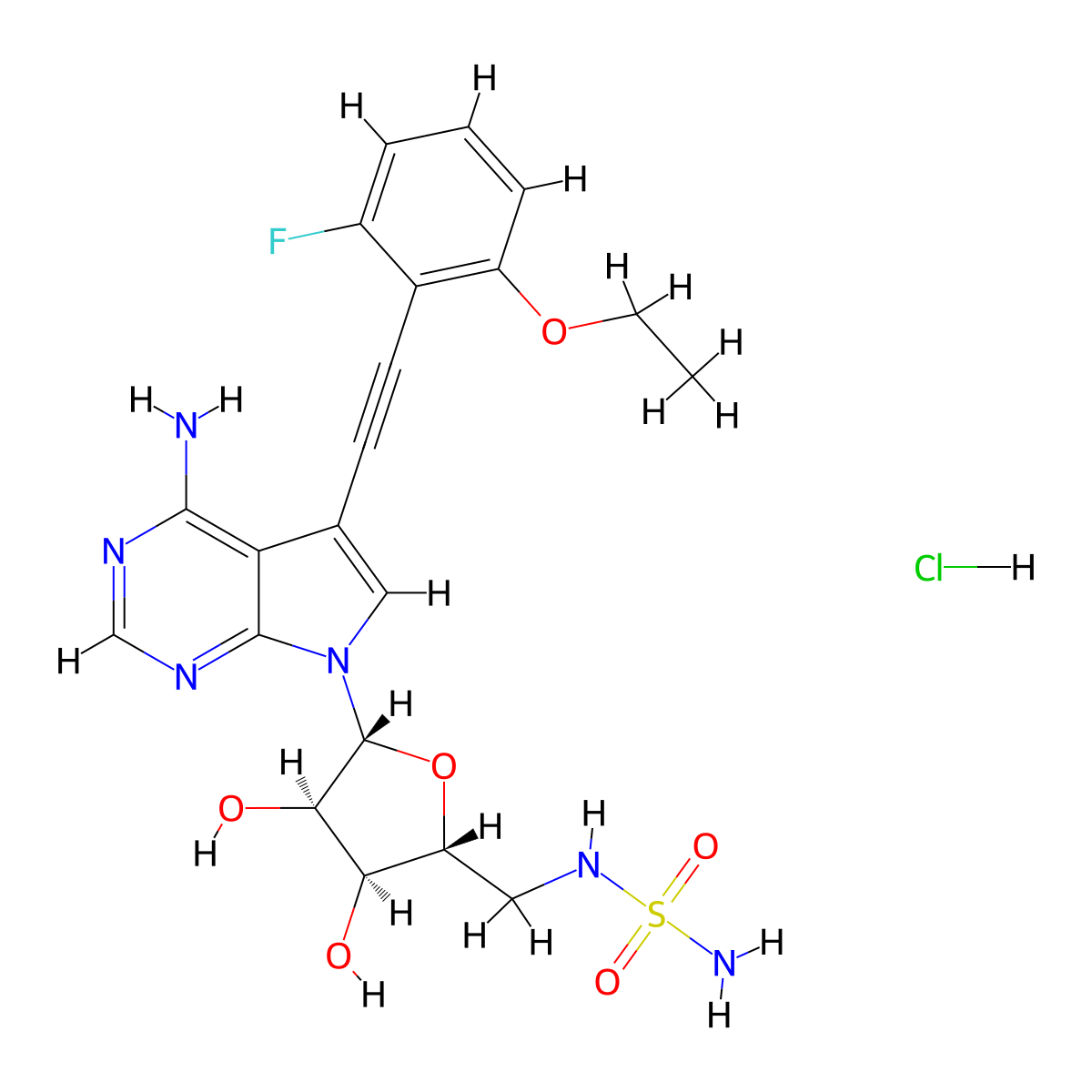 TAS4464 hydrochloride molecular structure, CAS 1848959-11-4