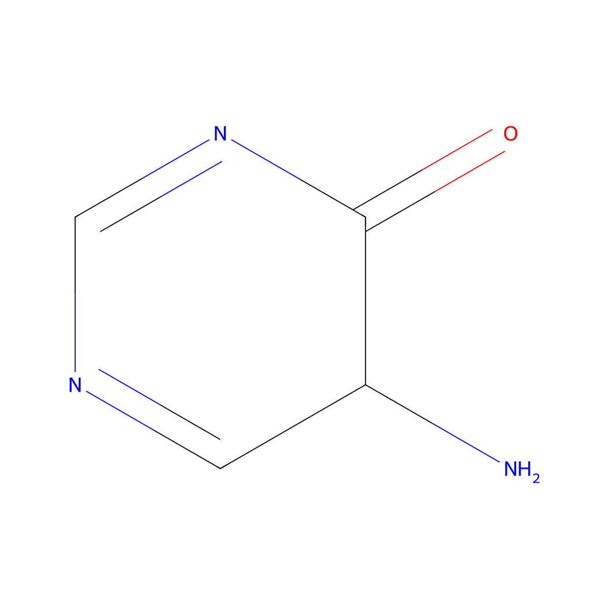 5-aminopyrimidin-4(5H)-one molecular structure, CAS 1849187-27-4