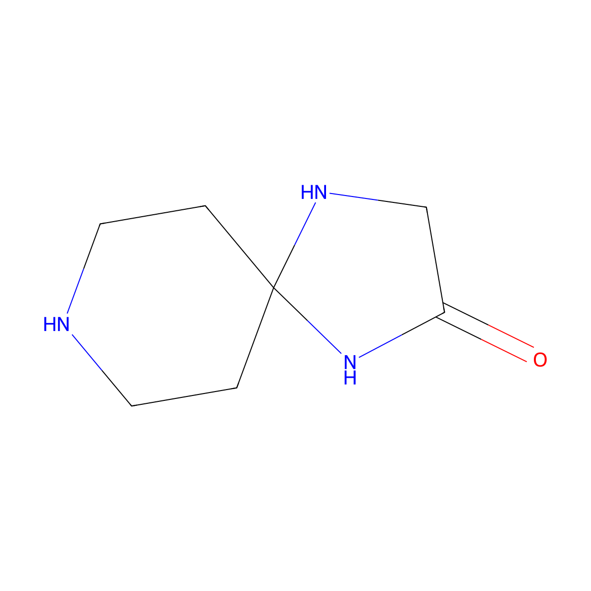 1,4,8-Triazaspiro[4.5]decan-2-one molecular structure, CAS 1849207-14-2