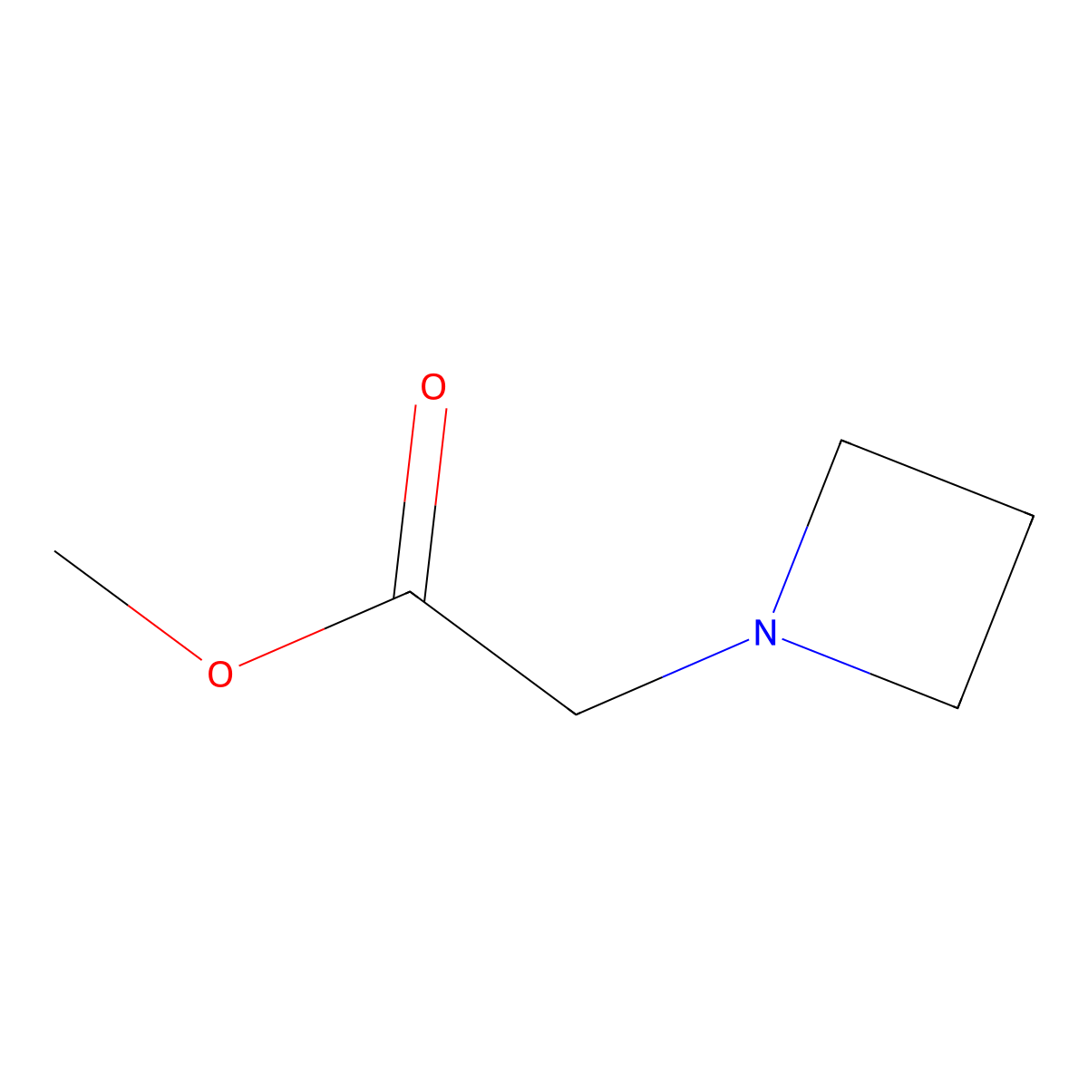 Methyl 2-(azetidin-1-yl)acetate molecular structure, CAS 1849267-38-4
