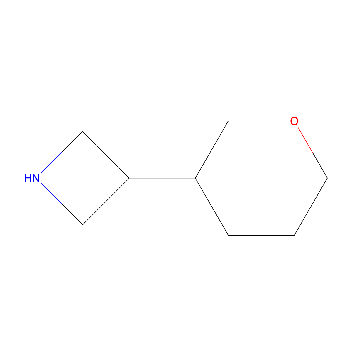 3-(Oxan-3-yl)azetidine molecular structure, CAS 1849268-02-5