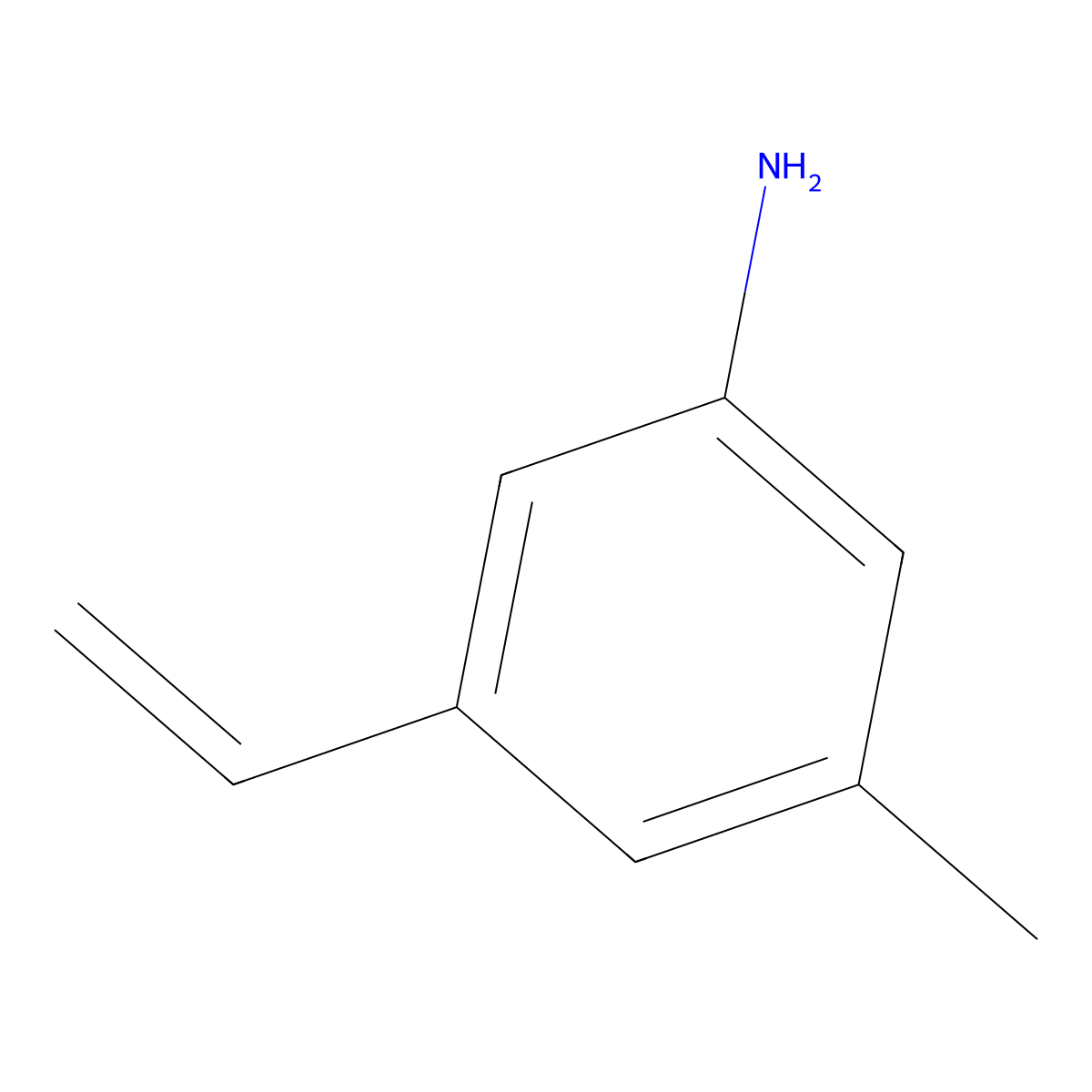 3-Methyl-5-vinylaniline molecular structure, CAS 1849274-50-5
