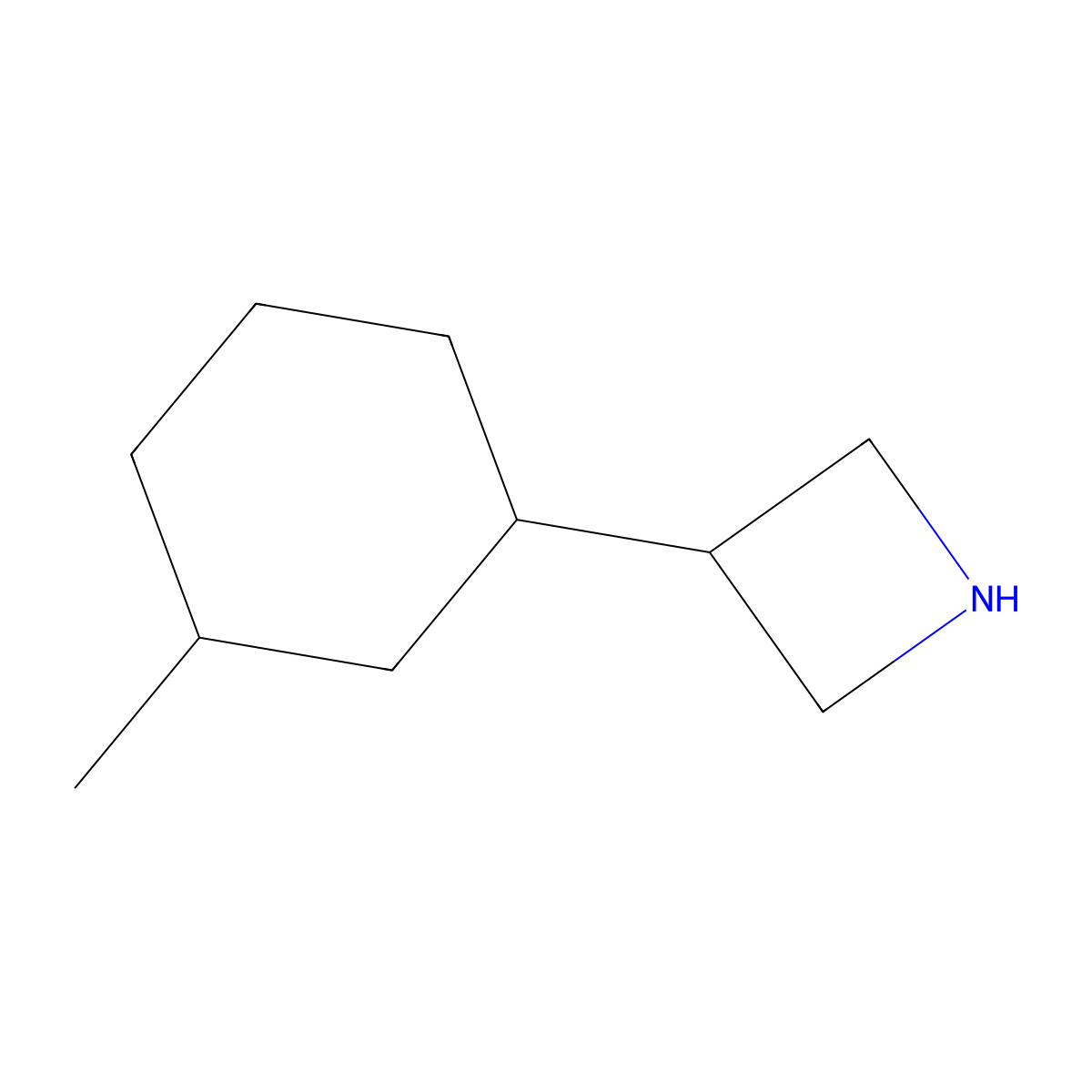3-(3-Methylcyclohexyl)azetidine molecular structure, CAS 1849376-77-7