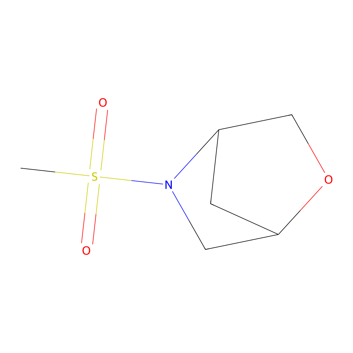 5-(Methylsulfonyl)-2-oxa-5-azabicyclo[2.2.1]heptane molecular structure, CAS 1849379-96-9