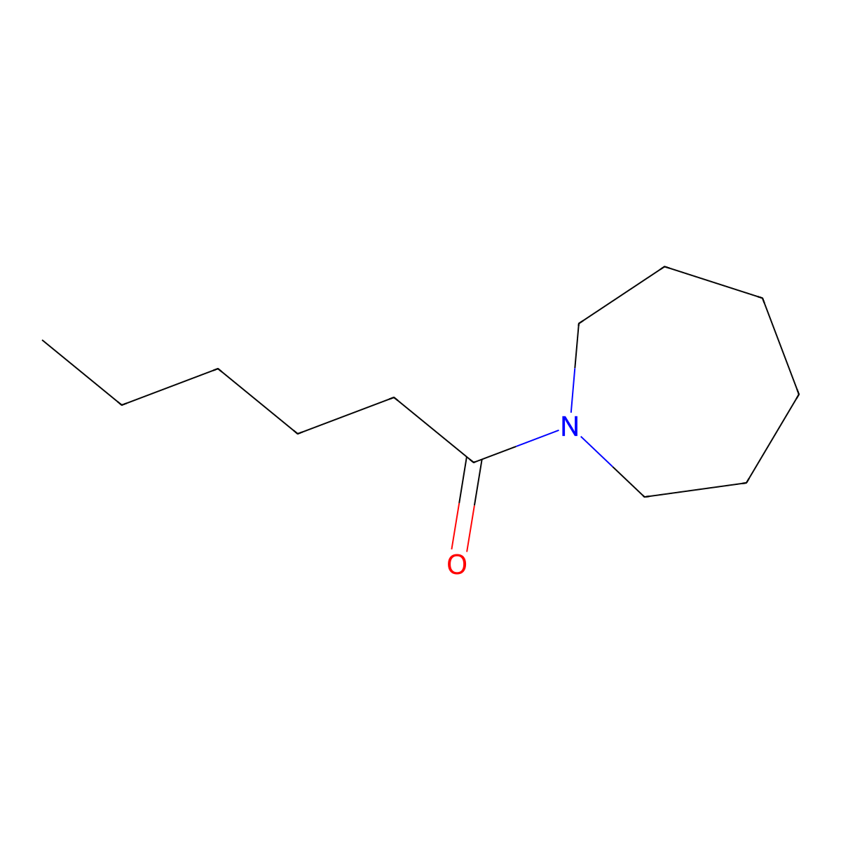 1-(Azepan-1-yl)hexan-1-one molecular structure, CAS 18494-57-0