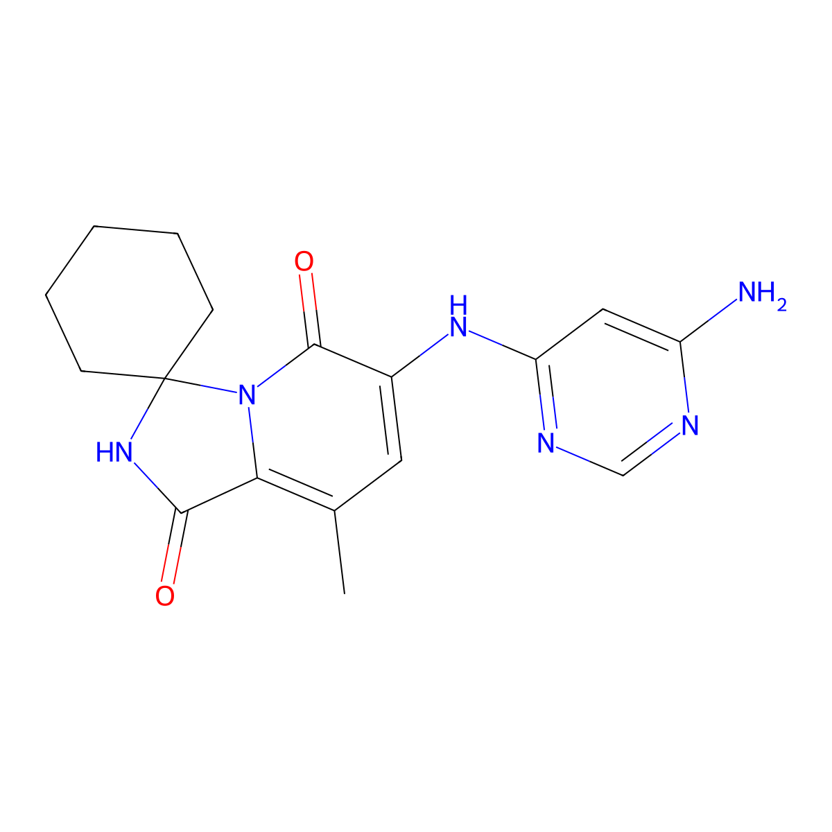 Tomivosertib molecular structure, CAS 1849590-01-7