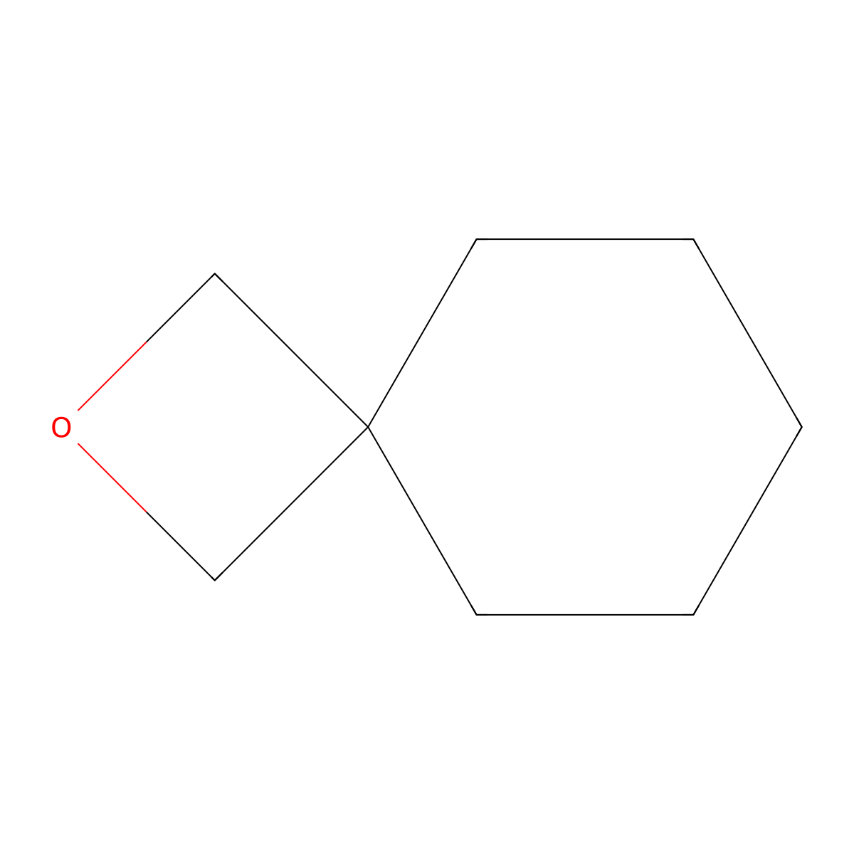2-Oxaspiro[3.5]nonane molecular structure, CAS 185-06-8