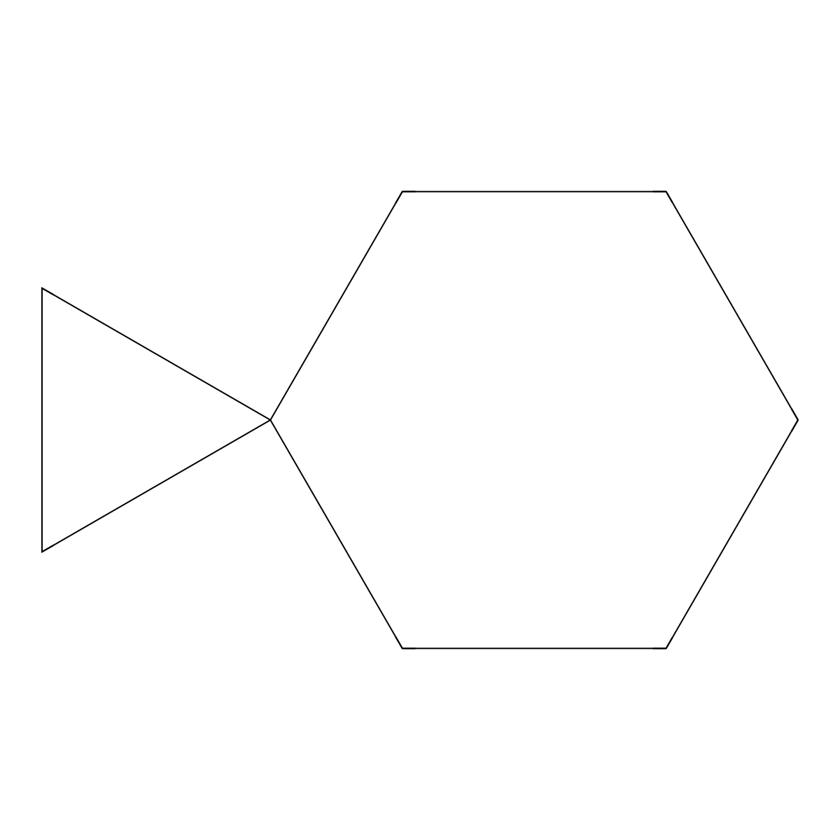 Spiro(2,5)octane molecular structure, CAS 185-65-9