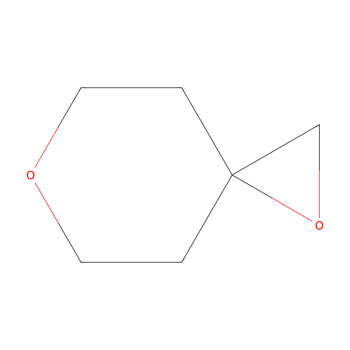 1,6-Dioxaspiro[2.5]octane molecular structure, CAS 185-72-8