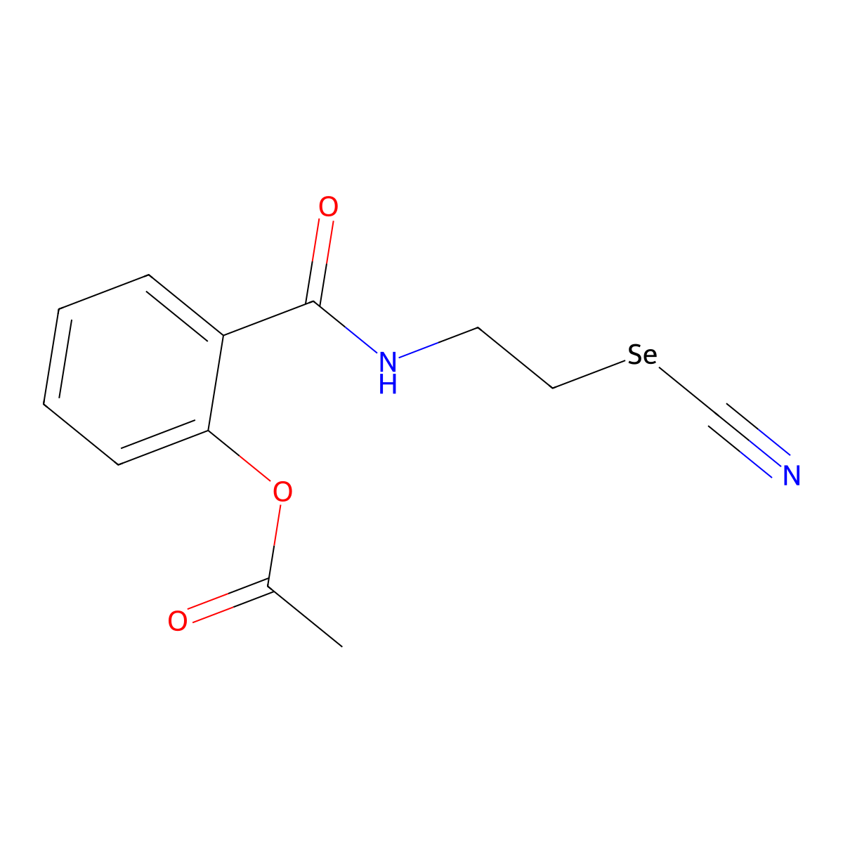 Se-Aspirin molecular structure, CAS 1850293-95-6