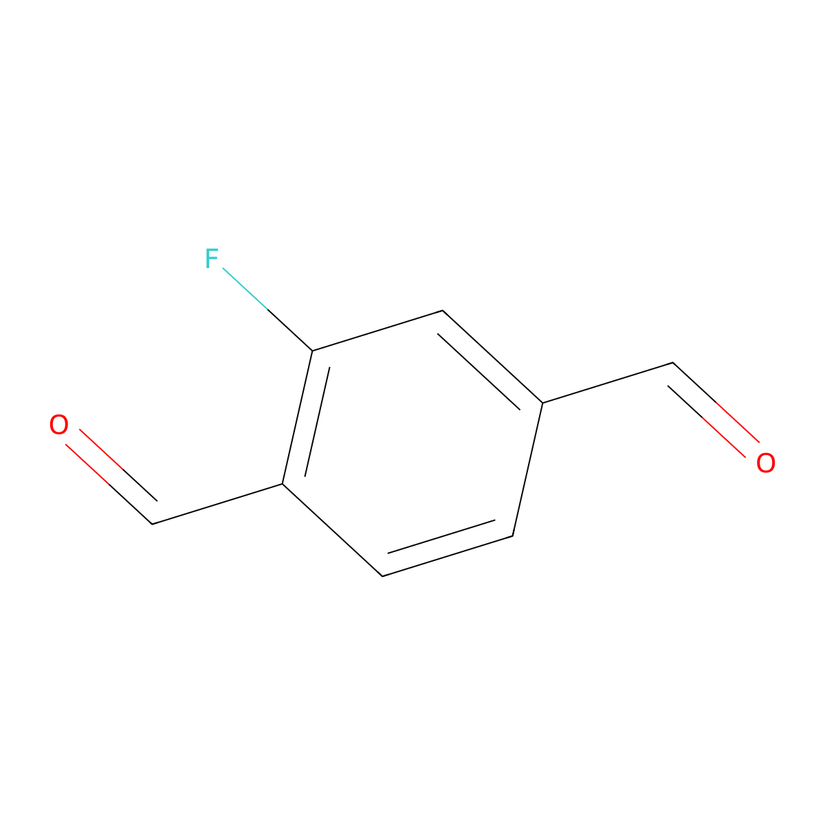 2-Fluoroterephthalaldehyde molecular structure, CAS 1850322-74-5
